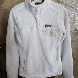 Patagonia Womens 1/4 Button Up- Ivory